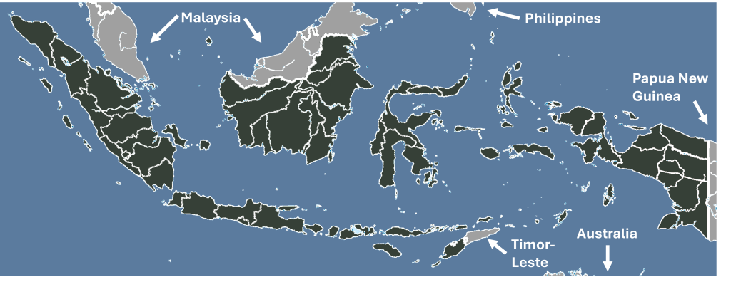 indonesia map