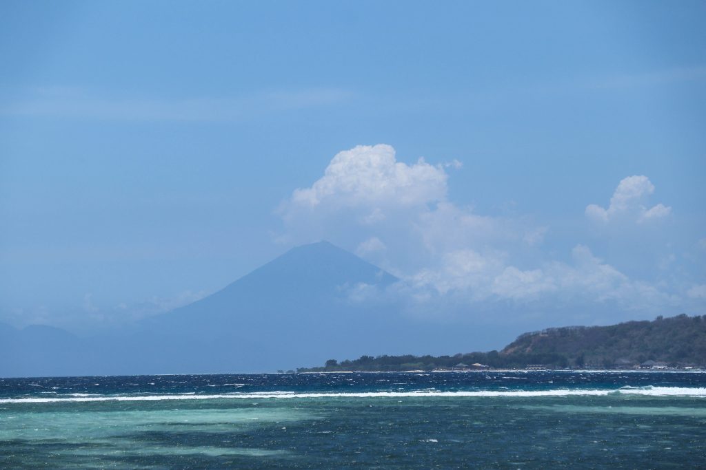 Mount Agung from Gili Air