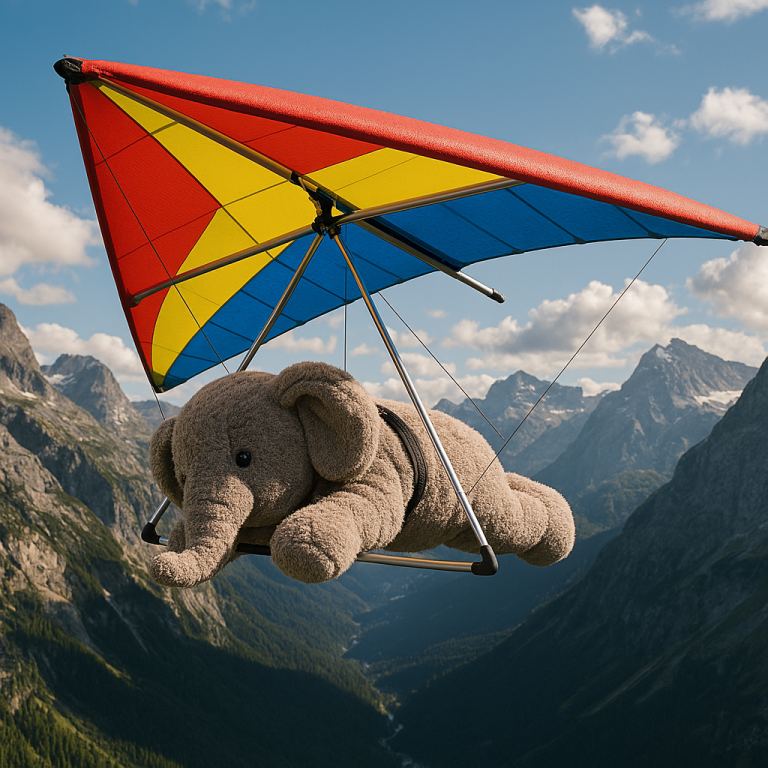 hang gliding no helmet