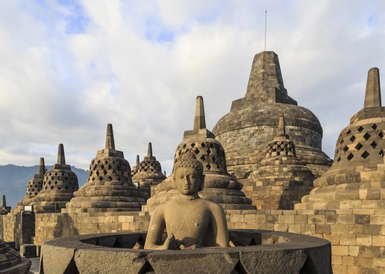 borobudur temple park indonesia stupas of borobudur 04