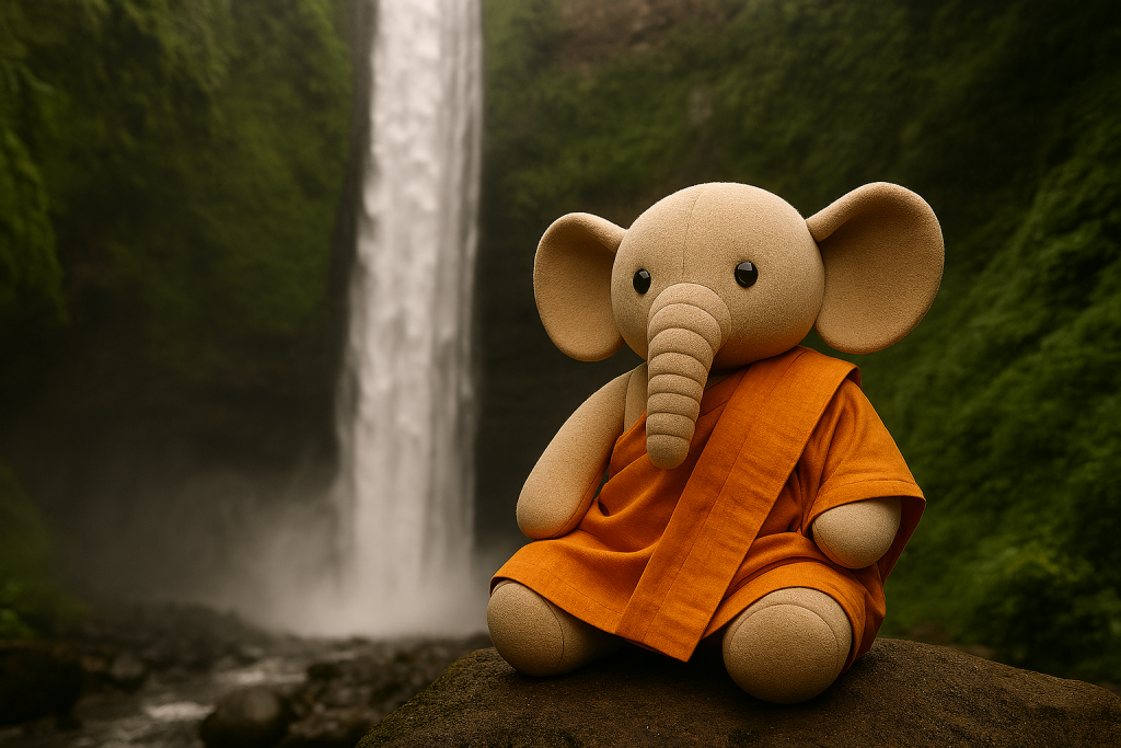 mamu at coban rondo waterfall