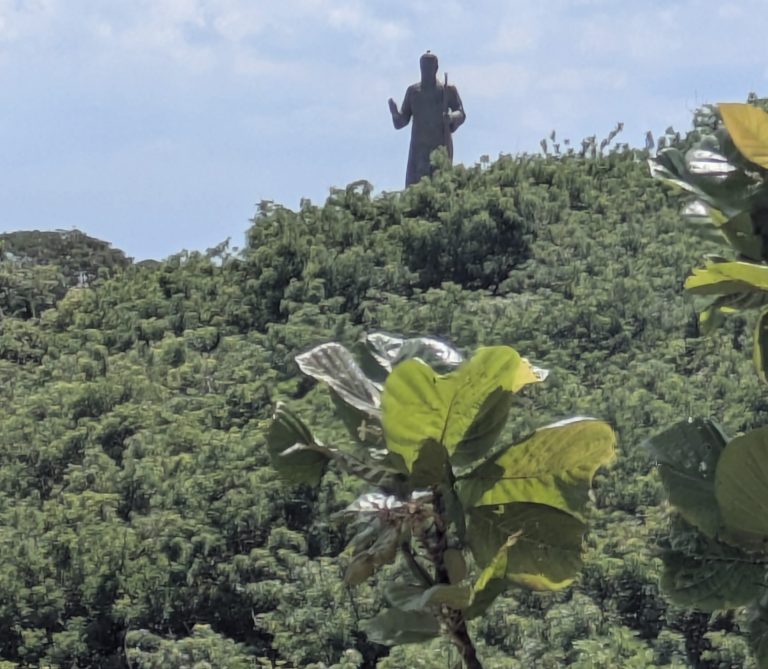 Dang Hyang Nirartha Statue, Uluwatu, Bali